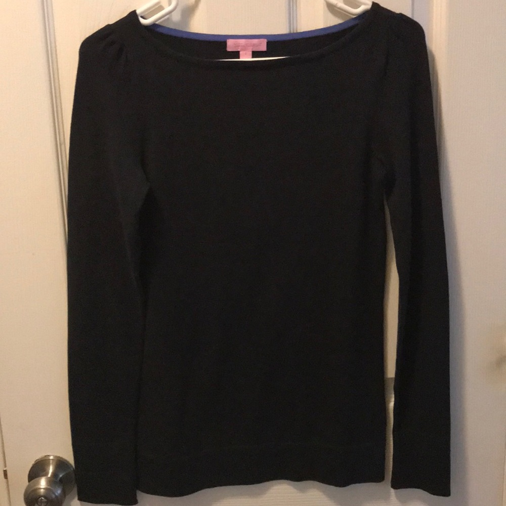 Black Lilly Pulitzer Sweater - Small